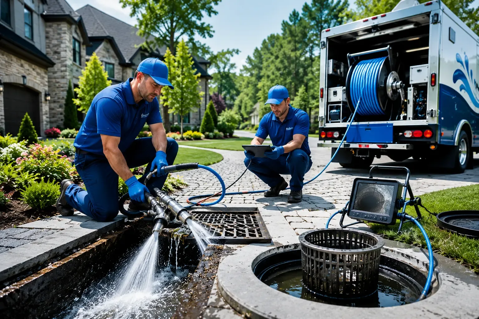 Local outdoor drain cleaning professionals in Livermore, ME